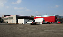 Die Hallen der Logiserv GmbH.